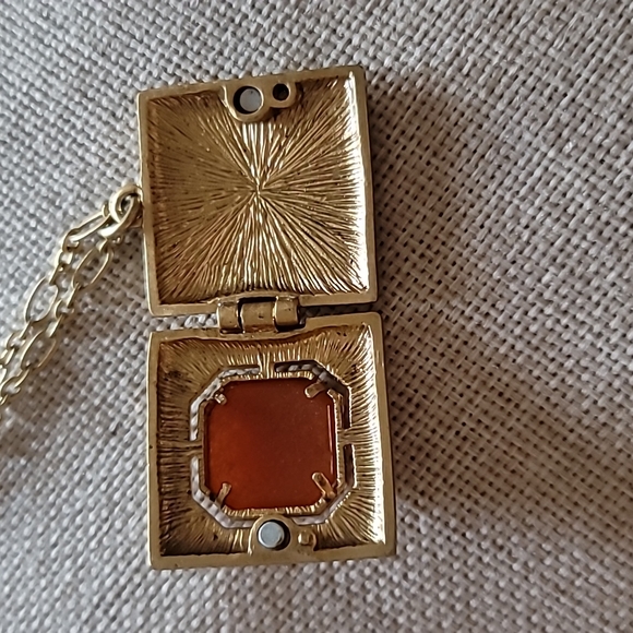J Crew locket necklace - Picture 3 of 4